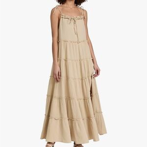 Charlie Holiday Women's Senorita Maxi Dress tan 2